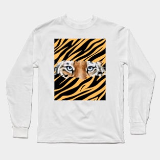 Tiger Staring Long Sleeve T-Shirt